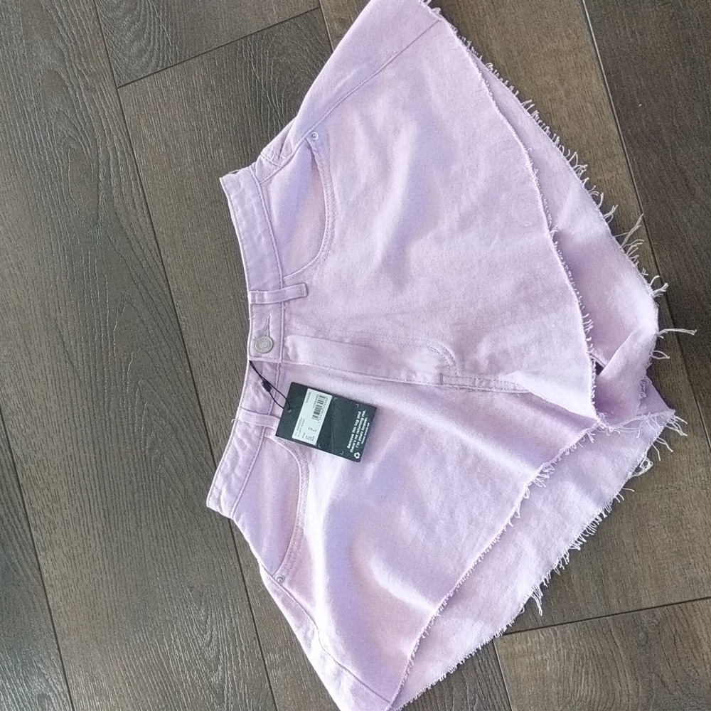 Missguided floaty denim shorts *new